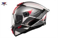 MT HELMETS THUNDER 4 SV FREEWAY A5 PARLAK KAPALI KASK
