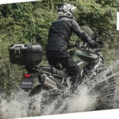 SHAD TR46 ALÜMİNYUM KAPAKLI ARKA ÇANTA VE TABLA