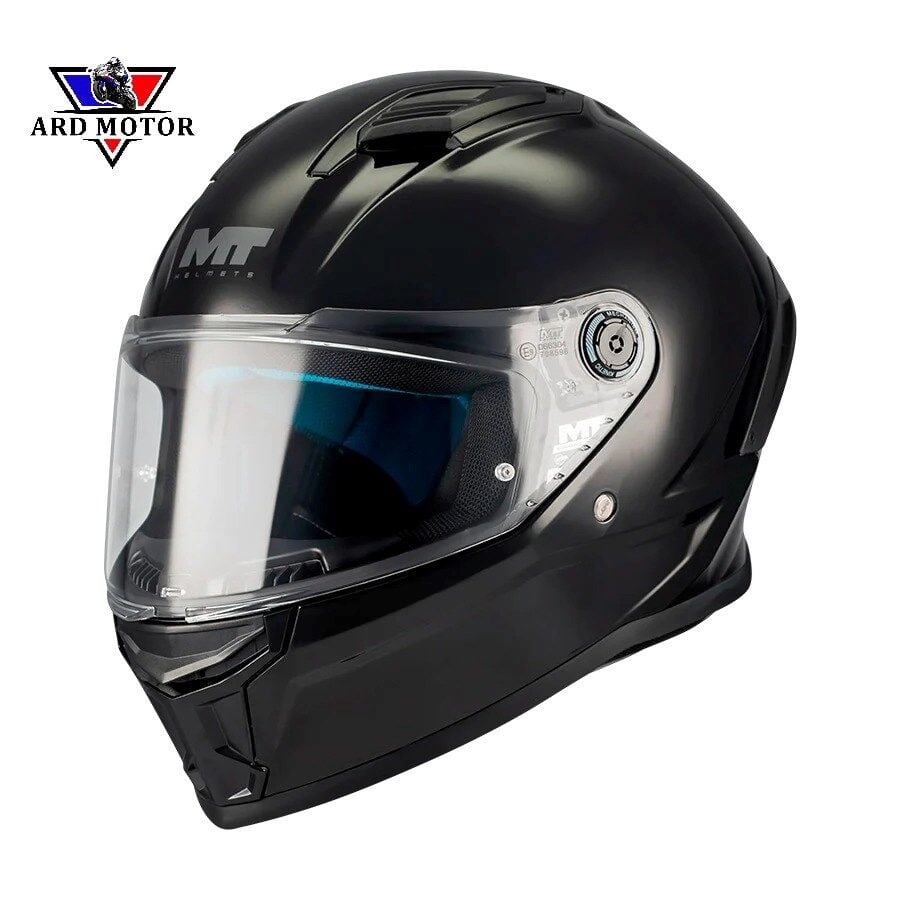 MT HELMETS STINGER 2 PURE A1 PARLAK SİYAH KAPALI KASK