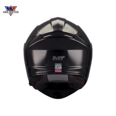 MT HELMETS GENESIS SV PURE A1 PARLAK SIYAH ÇENE AÇILIR KASK
