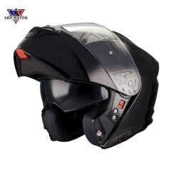 MT HELMETS GENESIS SV PURE A1 PARLAK SIYAH ÇENE AÇILIR KASK