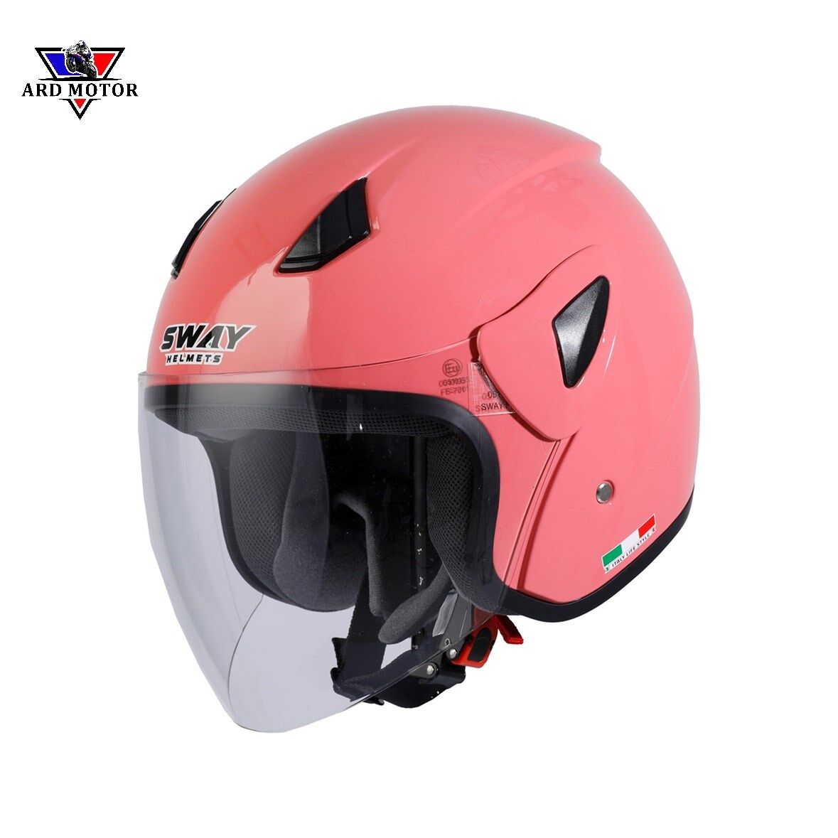SWAY SW 700 PEMBE YARIM KASK