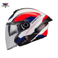 MT HELMETS COSMO SV ICARUS A5 PARLAK GÜNEŞ VİZÖRLÜ KASK