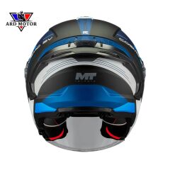 MT HELMETS COSMO SV ICARUS B7 MAT GÜNEŞ VİZÖRLÜ YARIM KASK