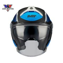 MT HELMETS COSMO SV ICARUS B7 MAT GÜNEŞ VİZÖRLÜ YARIM KASK