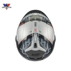 MT HELMETS COSMO SV ARROW C2 PARLAK GÜNEŞ VİZÖRLÜ YARIM KASK